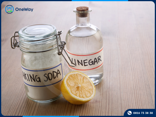 chanh và baking soda tẩy trắng răng